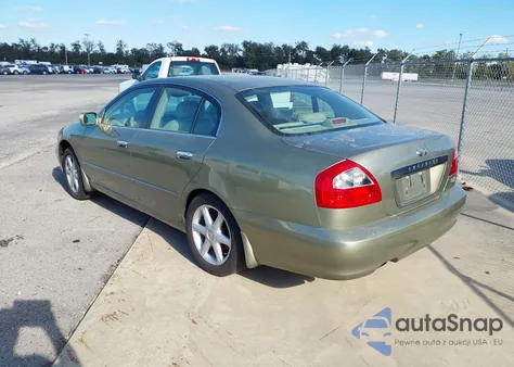 2002 Infiniti Q45 Luxury z USA, uszkodzony, nr VIN JNKBF01A42M003654